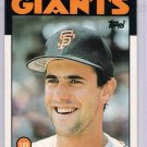1986 Topps Traded Will Clark Rookie-4, Card #24T