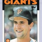 1986 Topps Traded Will Clark Rookie-8, Card #24T