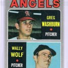 1970 Topps Wally Wolf/Greg Washburn Rookie -1, Card #74