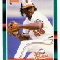 1988 Donruss The Rookies Jose Bautista, Card #41
