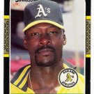 1987 Donruss Dave Stewart, Card #648