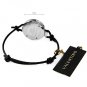 NEW VALENTINO Ladies Watch Swiss Quartz Movement in Solid Black Leather & Stainless steel $700