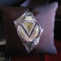 NEW VALENTINO Ladies Watch Swiss Quartz Movement in Solid Black Leather & Stainless steel $700