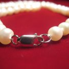 NEW sterling silver 925 Classic Cultured freshwater Pearl 18"