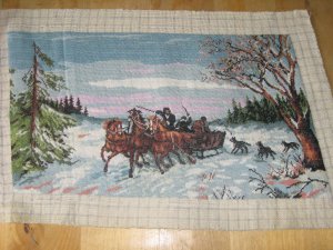 Gobelin - Sledge in the Winter