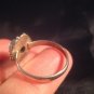 925 Silver Tibetan Turquoise Ring Nepal Size 7.75 A