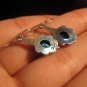 925 Silver Lapis Lazul Lazuli stone earrings Nepal A