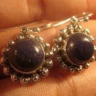 925 Silver blue Lapis Lazul Lazuli earrings Nepal A 925 Silver blue Lapis Lazul Lazuli earrings Nepal A
