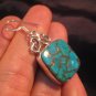 925 Silver Turquoise crystal stone earrings