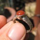 925 Silver Tibetan Coral Ring Nepal Jewelry Size 7.5 A 925 Silver Tibetan Coral Ring Nepal Jewelry Size 7.5 A