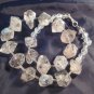 925 Silver Quartzite Quartz crystal stone Necklace A