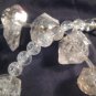 925 Silver Quartzite Quartz crystal stone Necklace A