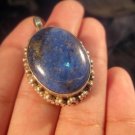 925 Silver Lapis Lazuli Lazuli Pendant Nepal Jewelry A