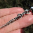 925 Silver Phurba Phurpa pendant necklace Thailand jewelry Himalyan art 925 Silver Phurba Phurpa pendant necklace Thailand jewelry Himalyan art