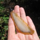 Natural Agate stone Crystal Rock Stone Pendant Necklace Thailand Jewelry art Natural Agate stone Crystal Rock Stone Pendant Necklace Thailand Jewelry art