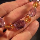 925 Silver Citrine Amethyst crystal mineral stone necklace jewelry Afghanistan 925 Silver Citrine Amethyst crystal mineral stone necklace jewelry Afghanistan