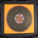 Mixed Gold Ohm Mana Pad Mi Hum Mandala Thangka Thanka painting Nepal Art