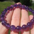 Natural Amethyst Crystal Stone Bracelet Jewelry art