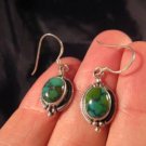 925 Silver Tibetan Turquoise Earrings Earring jewelry Nepal himalayan art A 925 Silver Tibetan Turquoise Earrings Earring jewelry Nepal himalayan art A