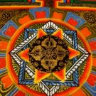 24 K Gold Viswa Vajra Thangka Thanka Painting w/ Brocade Nepal Himalayan art 24 K Gold Viswa Vajra Thangka Thanka Painting w/ Brocade Nepal Himalayan art