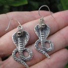 925 Silver Snake cobra Earrings Earring jewelry Nepal himalayan art A2 925 Silver Snake cobra Earrings Earring jewelry Nepal himalayan art A2