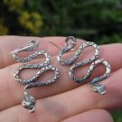 925 Silver Snake Earrings Earring jewelry Nepal himalayan art