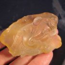 Natural Quartz Ganesh Elephant crystal stone mineral Carving Art A20 Natural Quartz Ganesh Elephant crystal stone mineral Carving Art A20