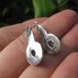 925 Silver Moonstone pair Earrings Earring jewelry Nepal himalayan art