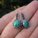 925 Silver Tibetan Turquoise Earrings Earring jewelry Nepal himalayan art A2 925 Silver Tibetan Turquoise Earrings Earring jewelry Nepal himalayan art A2