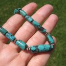 925 Silver Natural hand made Himalayan Turquoise bead Necklace Nepal A4 925 Silver Natural hand made Himalayan Turquoise bead Necklace Nepal A4
