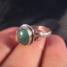 925 Silver Tibetan Turquoise stone Ring jewelry art Nepal Size 8.25 US q1/2 GB 925 Silver Tibetan Turquoise stone Ring jewelry art Nepal Size 8.25 US q1/2 GB