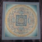 24 K Gold Original Signed Babulal Viswa Vajra Thangka Thanka painting Nepal Art