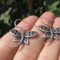 925 Silver Dragon Fly Dragonfly Earrings Earring jewelry Cambodia art