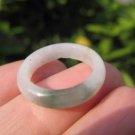 Natural Green Jade stone mineral Ring Thailand Jewelry Art Size 6.75 US Natural Green Jade stone mineral Ring Thailand Jewelry Art Size 6.75 US