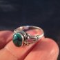 925 Silver Tibetan Turquoise stone Ring jewelry Nepal Size 6.5 US N GB