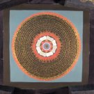Mixed Gold Ohm Mandala Thangka Thanka Tanka painting Nepal Himalayan Art A3 Mixed Gold Ohm Mandala Thangka Thanka Tanka painting Nepal Himalayan Art A3