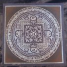 24 K Gold Lakpa Lama Signed Ohm Silver Thangka Thanka Painting Himalayan Art  A5