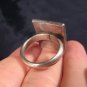 999 Silver Hill Tribe Ring nothern Thailand jewelry art size 9