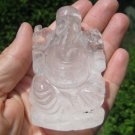 Natural Quartz Ganesh Elephant crystal stone Carving Nepal Himalayan Art A4 Natural Quartz Ganesh Elephant crystal stone Carving Nepal Himalayan Art A4