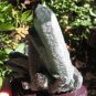 Green Quartz Crystal Point Cluster Stone rock mineral art China A4
