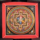 Mixed Gold Ohm Thangka Thanka Mandala Painting Nepal Himalayan Art