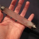 925 Silver Rose Quartz Crystal Chakra Healing Stick wand Nepal A4 925 Silver Rose Quartz Crystal Chakra Healing Stick wand Nepal A4
