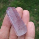 Natural Amethyst quartz stone crystal point Mineral art carving A13