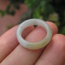 Natural Jade ring Thailand jewelry stone mineral art size 7.5 A12