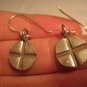 999 silver hill tribe flower earring earrings northern Thailand A17