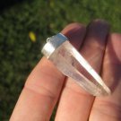 925 Silver rough Quartz mineral stone Pendant Nepal Jewlery art A31