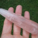 Natural Rose quarts shiatsu point massage stick for health healing Natural Rose quarts shiatsu point massage stick for health healing