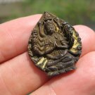 Natural agate Carnelian Onyx chinese Old man ruesi monk stone pendant amulet A31