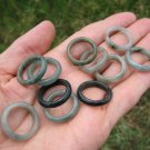 Set 12 ( lot ) Natural Jade ring Thailand jewelry stone art size US 6.5 6.75 7 Set 12 ( lot ) Natural Jade ring Thailand jewelry stone art size US 6.5 6.75 7