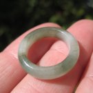 Small Natural Jadeite Jade Child Ring Thailand Jewelry Art Size 4.25 US A515